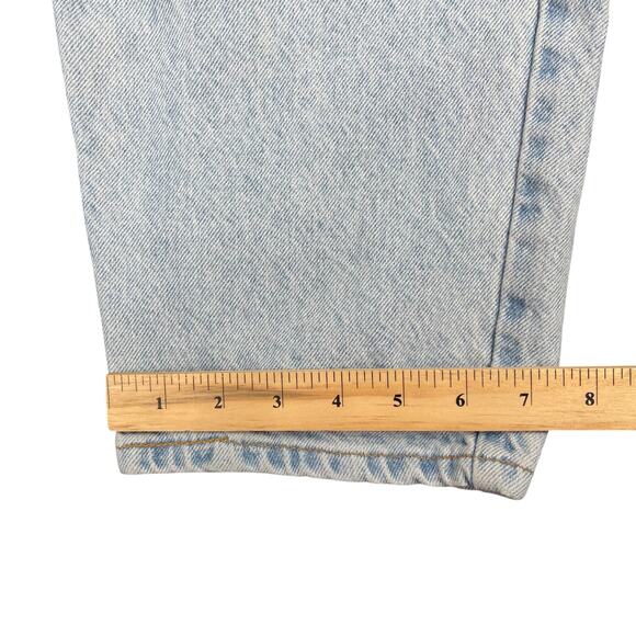 VTG LEVIS 550 Orange Tab Mens Denim Jeans Relaxed Fit 42x30 Distressed Mexico - Picture 5 of 8